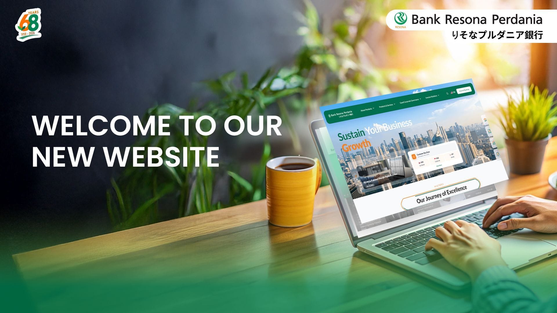Welcome to Our New Website